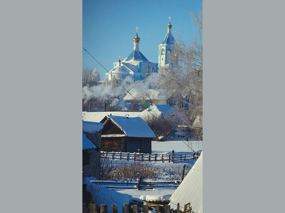 российское село