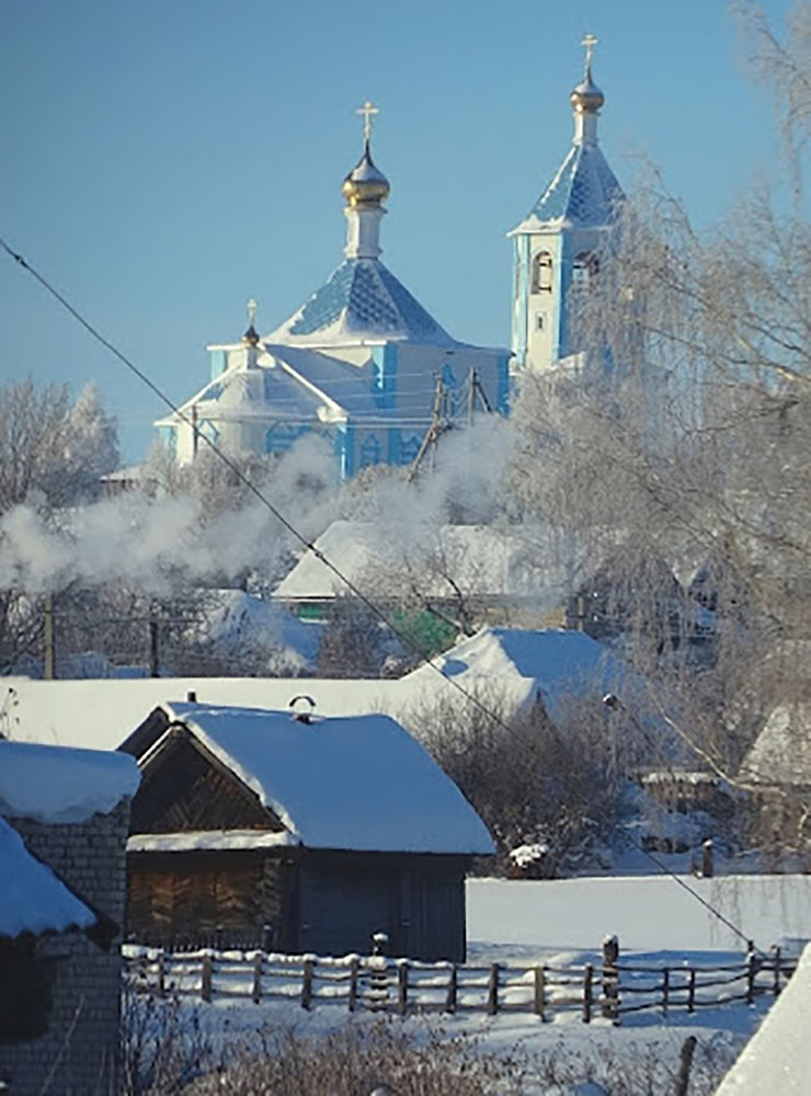 красота русской деревни